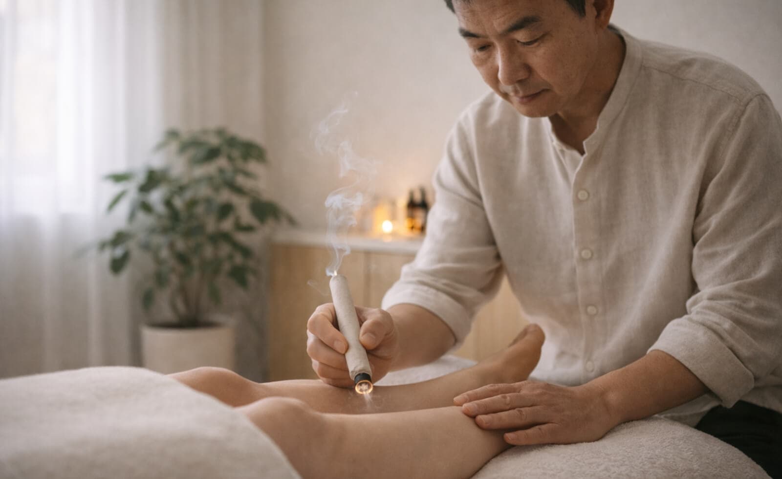 La moxibustion pour réchauffer et dynamiser